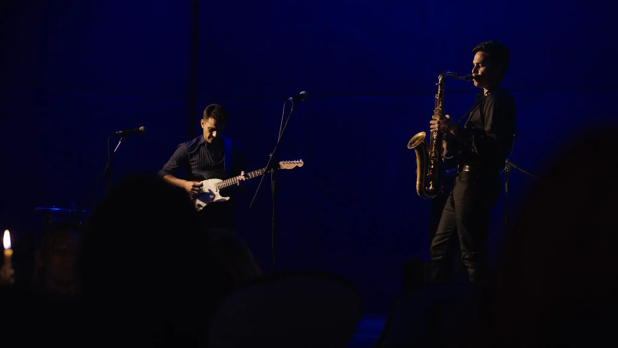A live Goan band at a corporate dinner